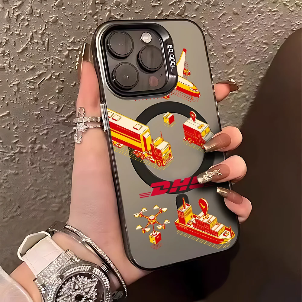 Экспресс-доставка DHL Magsafe Магнитный чехол для телефона IPhone 11 12 13 14 15 16 Pro Max Plus с