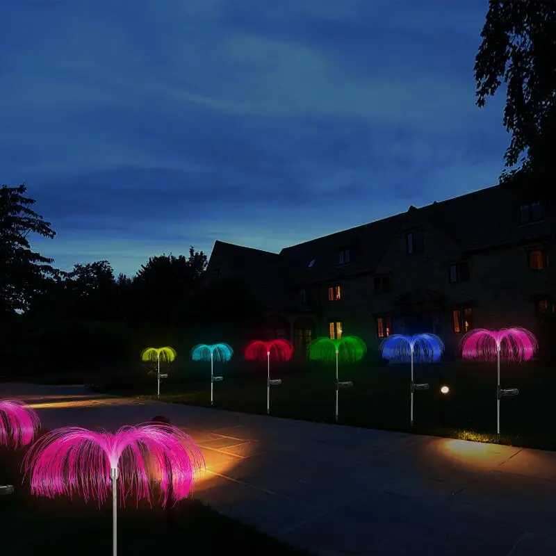 Уличный садовый светильник на солнечной батарее водонепроницаемый фонарь для