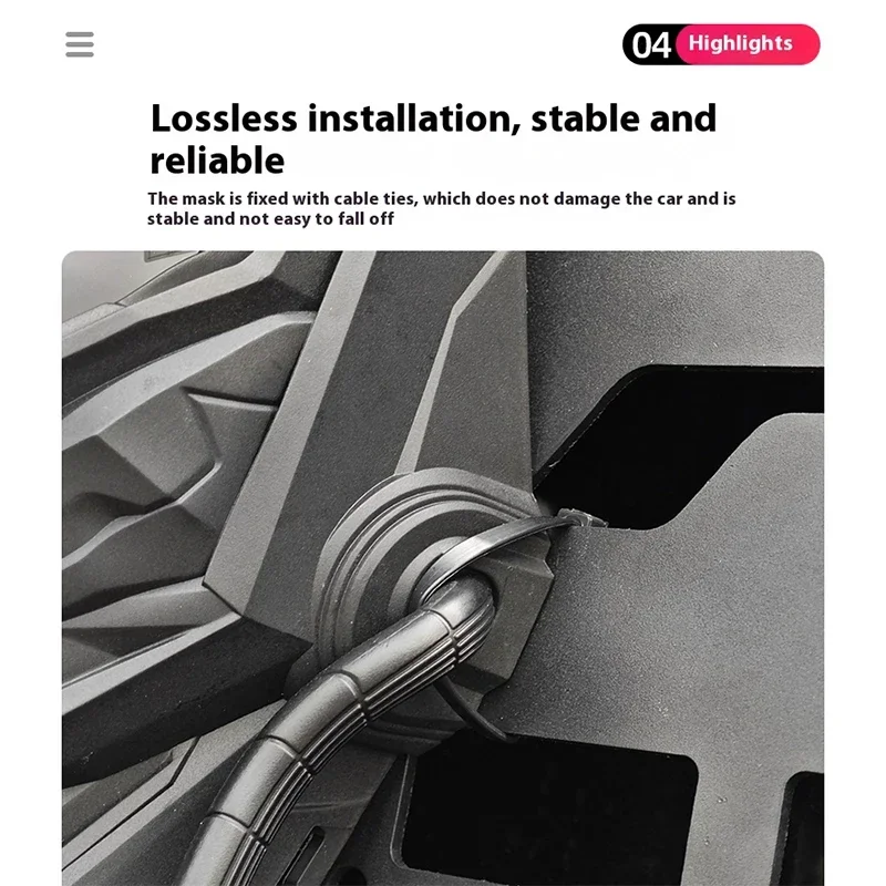 Новинка! Маска для заднего стекла Ford Haval 2023-2024 Chery Jetour Traveler T2 Wrangler Tank 300 + Инженерная