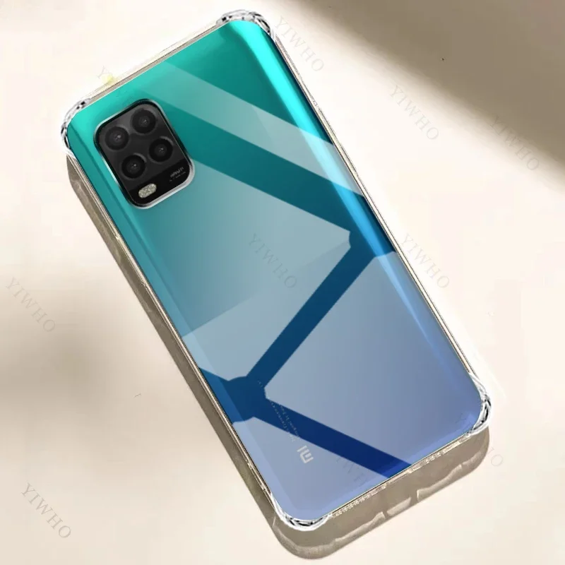 Прозрачный чехол для Xiaomi Mi 10 Lite 5G M2002J9G 6 57 дюйма утолщенный телефона Xiaomi10