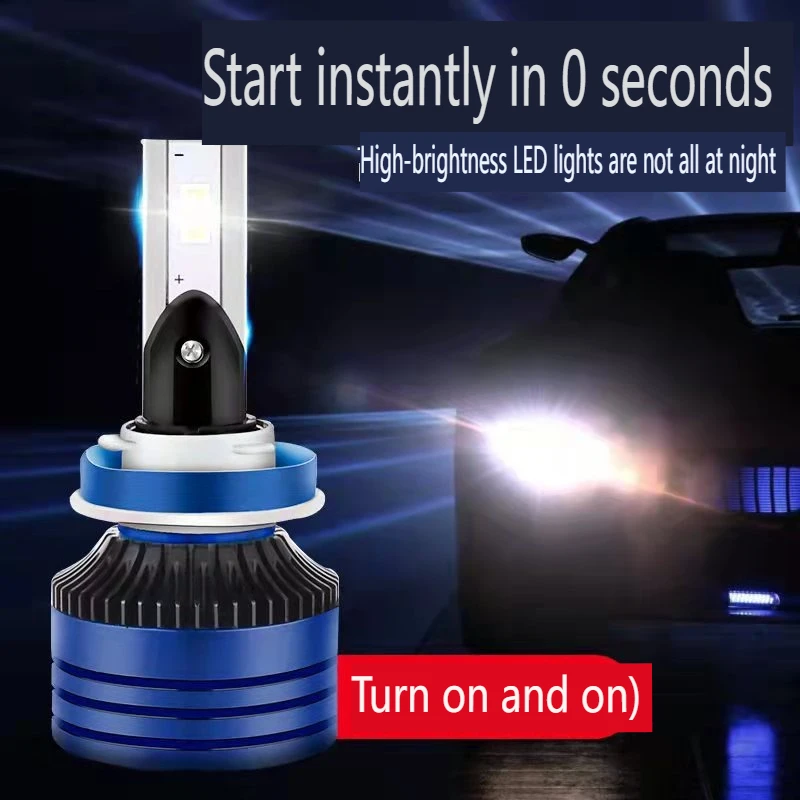 Супер яркие лампы для фар головного света H7 H1 H8/H9/H11 9005 HB3 9012 HIR2 9006 HB4 H4 12 в 75 Вт 6500K