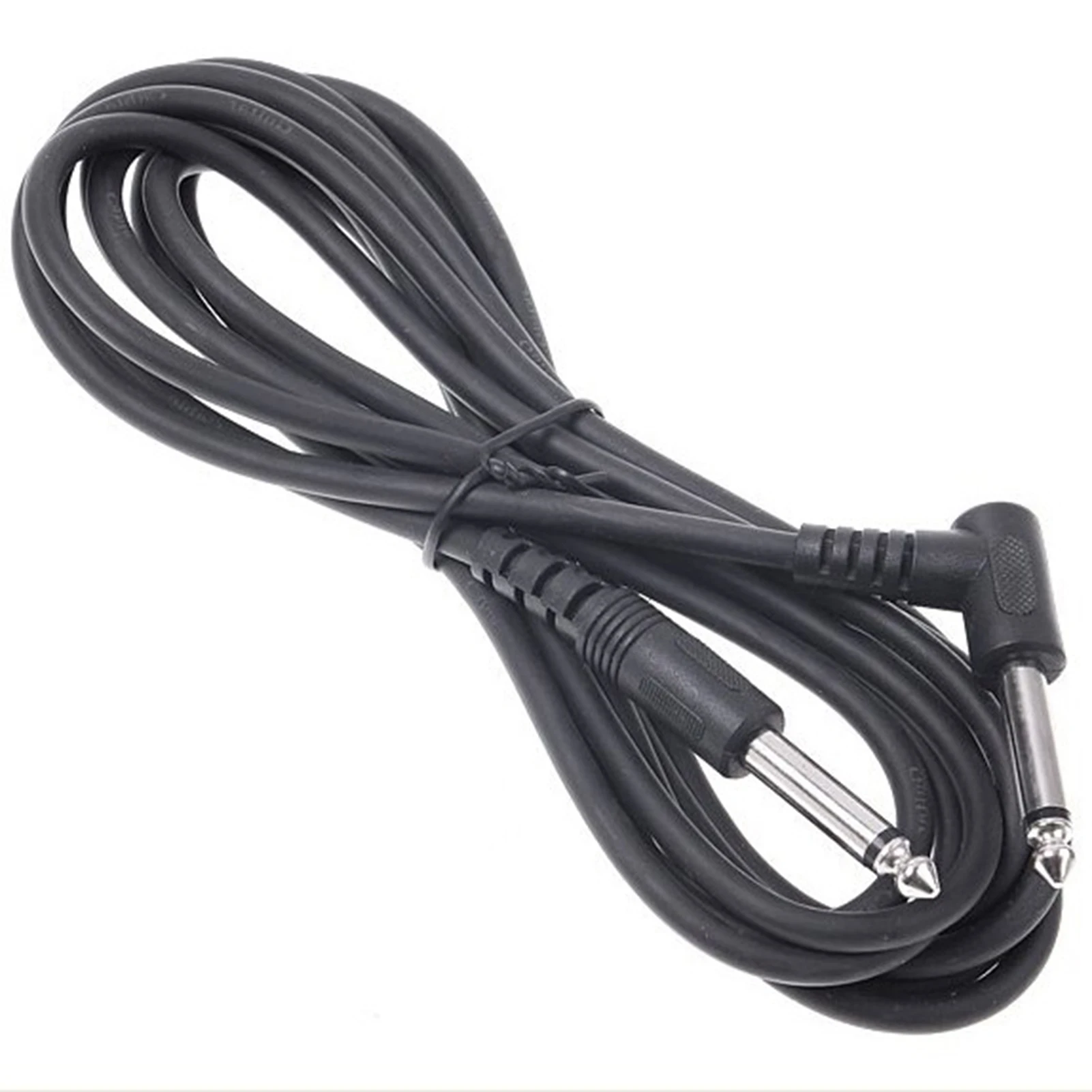 

Кабель усилителя для гитары черный с 2 разъемами, Электрический аксессуар, кабель для усилителя басов для гитары MC889