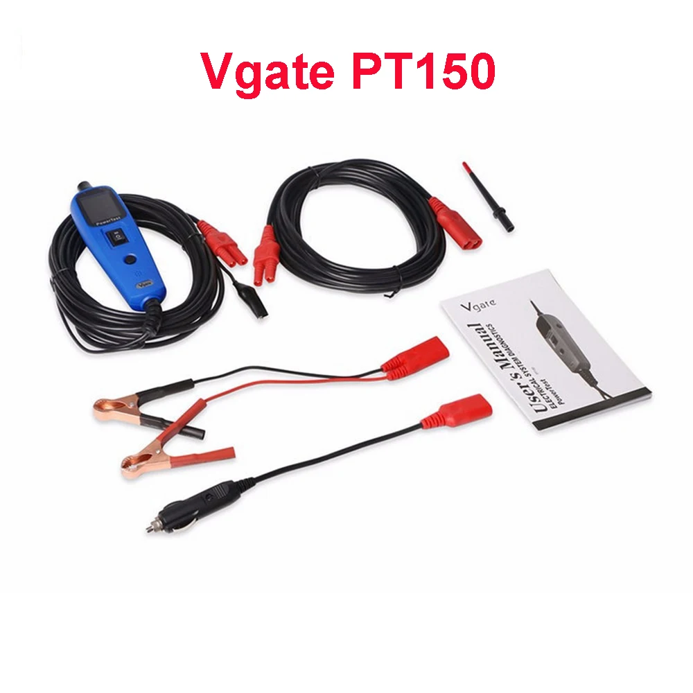 Тестер электрической цепи Vgate PT150, инструмент для диагностики электрической системы Powerscan PT 150 PK Autel PS100 YD208