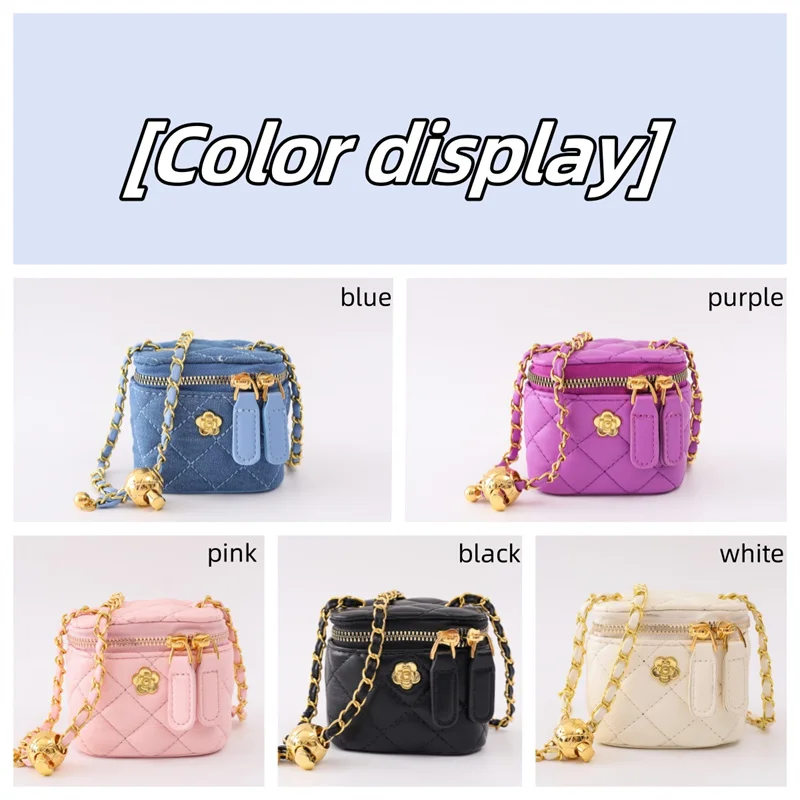 Новая Маленькая женская сумка на цепочке Mini Lingge модная через плечо одно