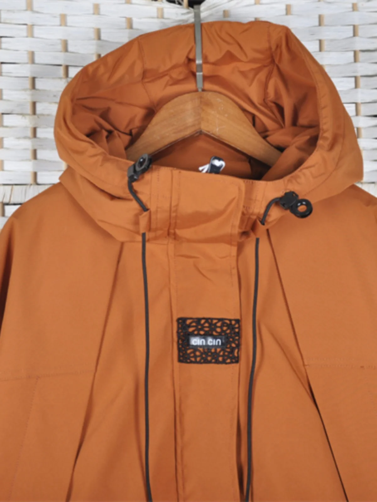 Abxn Anbini 92 Winter New Women clothes Hood Thickened Quilted Jacket Small Casual Short coat