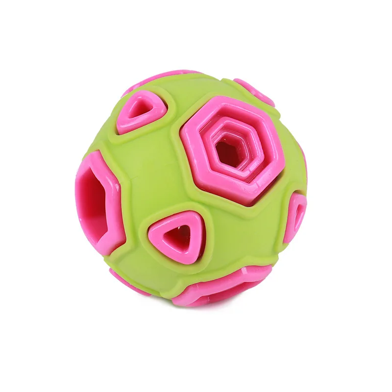 Pet Dog Toys Interactive Natural Rubber Ball Toy Funny Interactive Elasticity Clean Teeth Playing Moral Balls Dogs Chew Toys images - 6