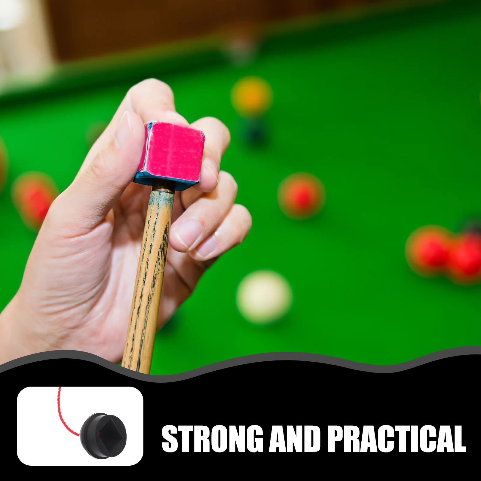 Защитная коробка для шоколадного порошка Меловые аксессуары бильярда резиновый