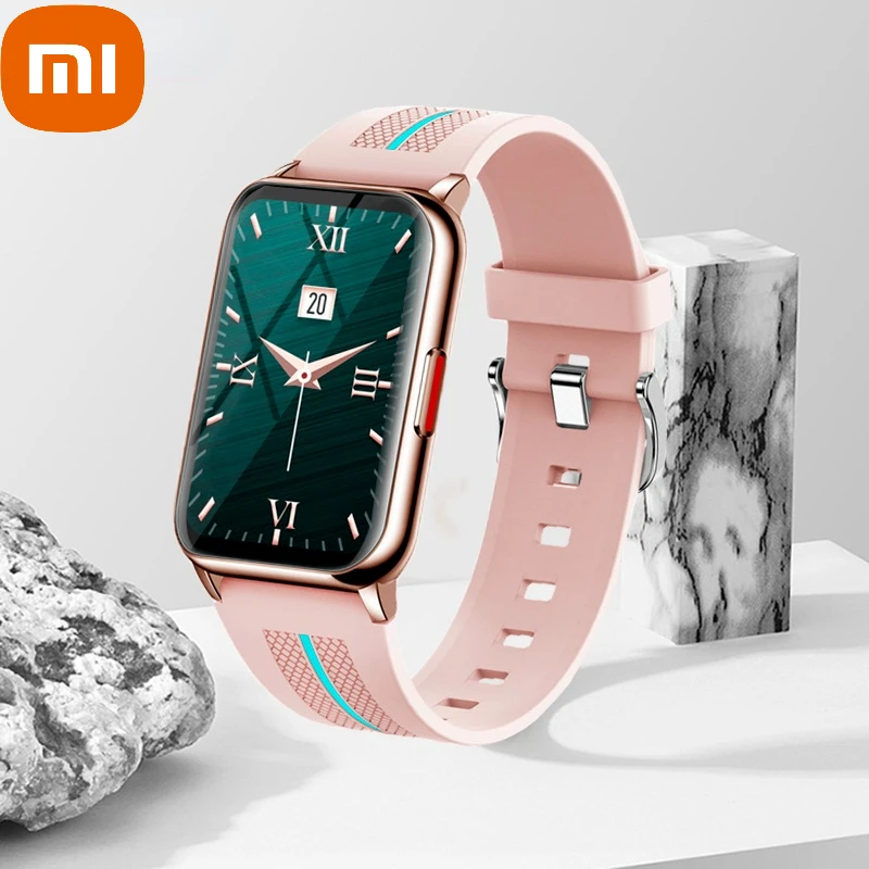 

XIAOMI Fashion Women Smart Watch Full Touch IP68 Waterproof Music Mens Watch Heart Rate Sleep Monitor Smartwatch For Android IOS