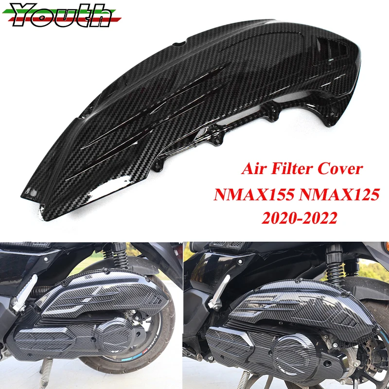 For Yamaha N-MAX Nmax 155 125 NMAX155 NMAX125 2020 2021 2022 Motorcycle Accessories Air Filter Cover Air Cleaner Guard Protector