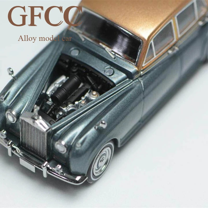 Фото Коллекционная модель автомобиля GFCC 1:64 из сплава, Rolls-Royce Silver Cloud 1-го поколения, лимитированная серия, игрушка для демонстрации, подарок для мальчиков №4