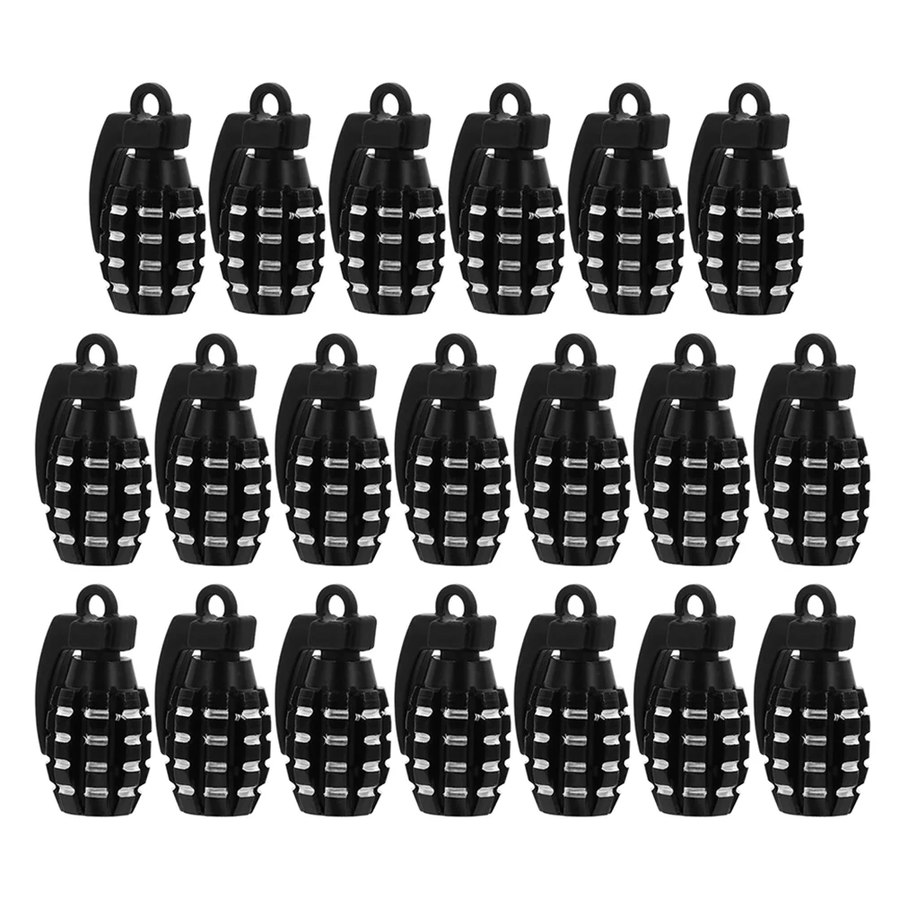 

20pcs Tire Valves Stem Caps- Proof Auto Tires Caps Car Tire Accessories