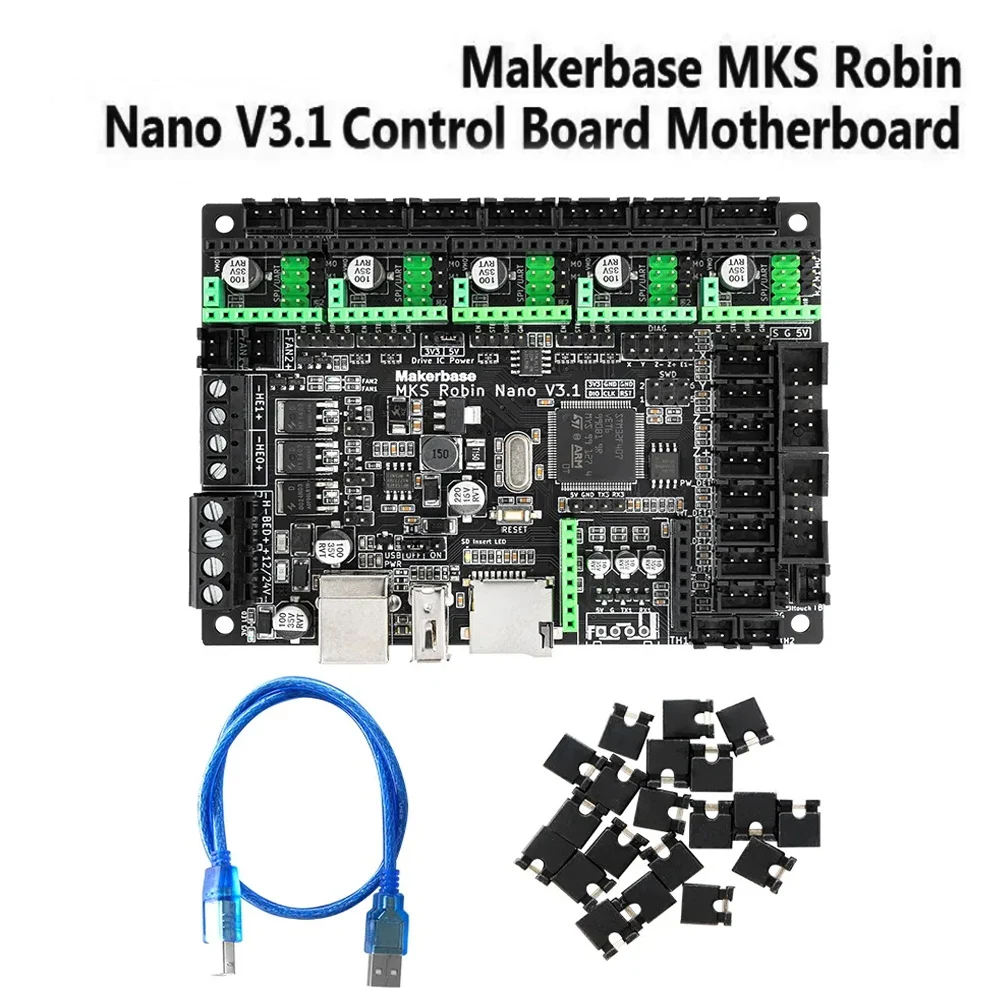 Плата управления 3D-принтером Makerbase MKS Robin Nano V3.1 32-битная материнская плата с