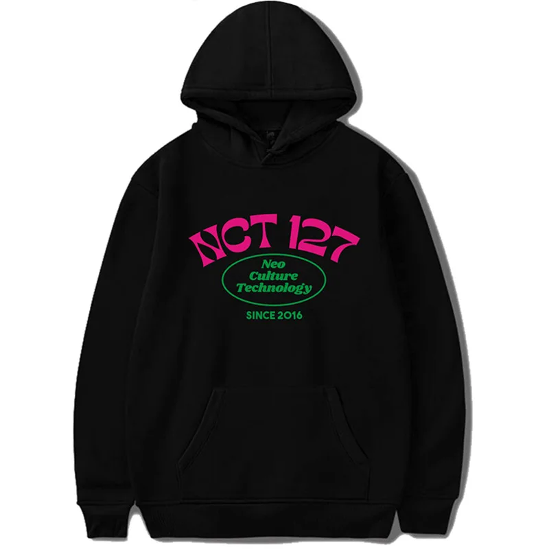 

2022 New K Pop Kpop Hoodies NCT 127 Word Tour Hoodie Sweatshirts Pullovers Men/women Long Sleeve Streetwear Hoody Tops