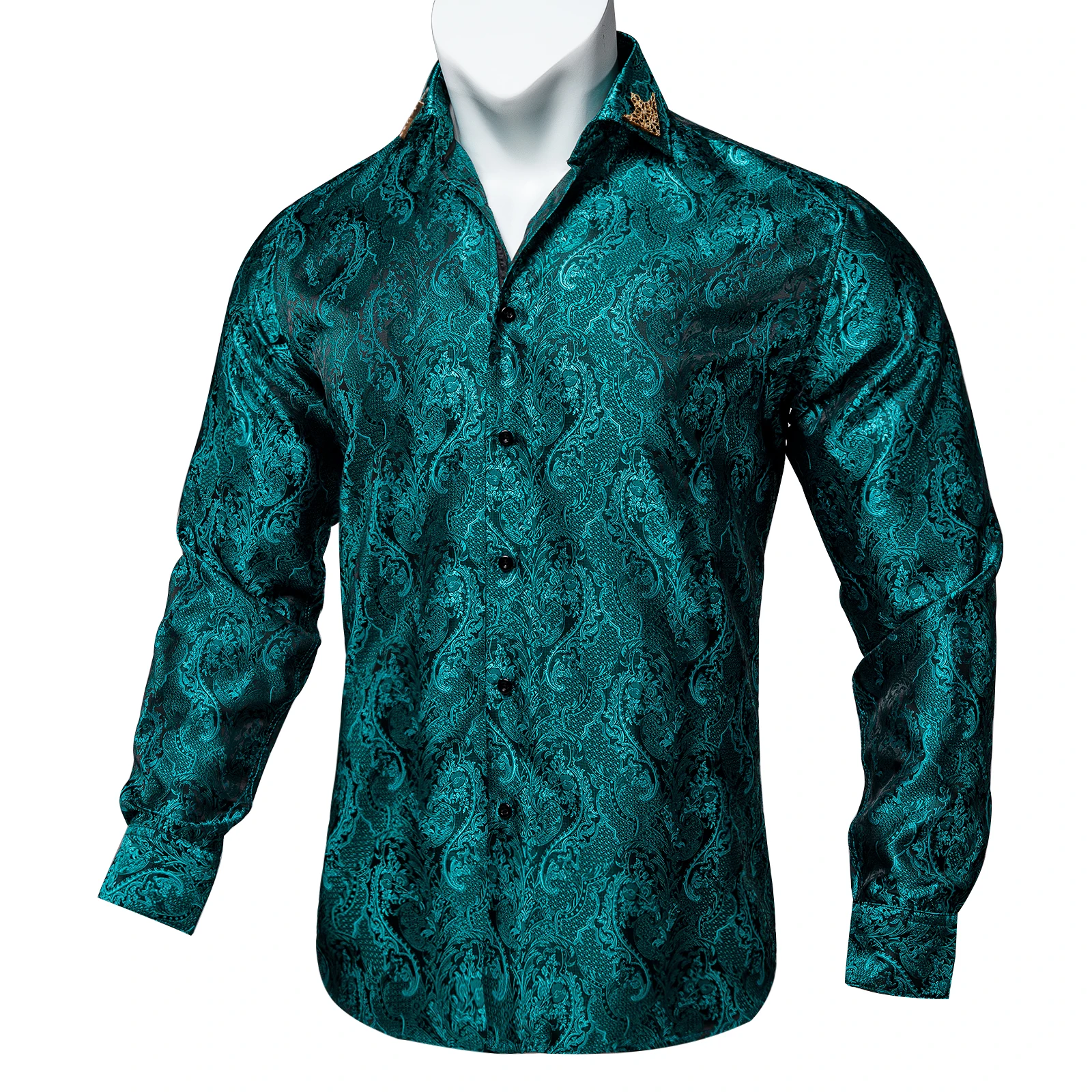 Рубашка для мужчин зеленые синие мужские рубашки Повседневная рубашка с длинным