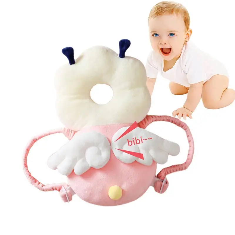 

Baby Backpack Head Protection Pillow Cute Head Pillow Pad Fall Protector Adjustable Baby Head Protector Head Protection For Baby