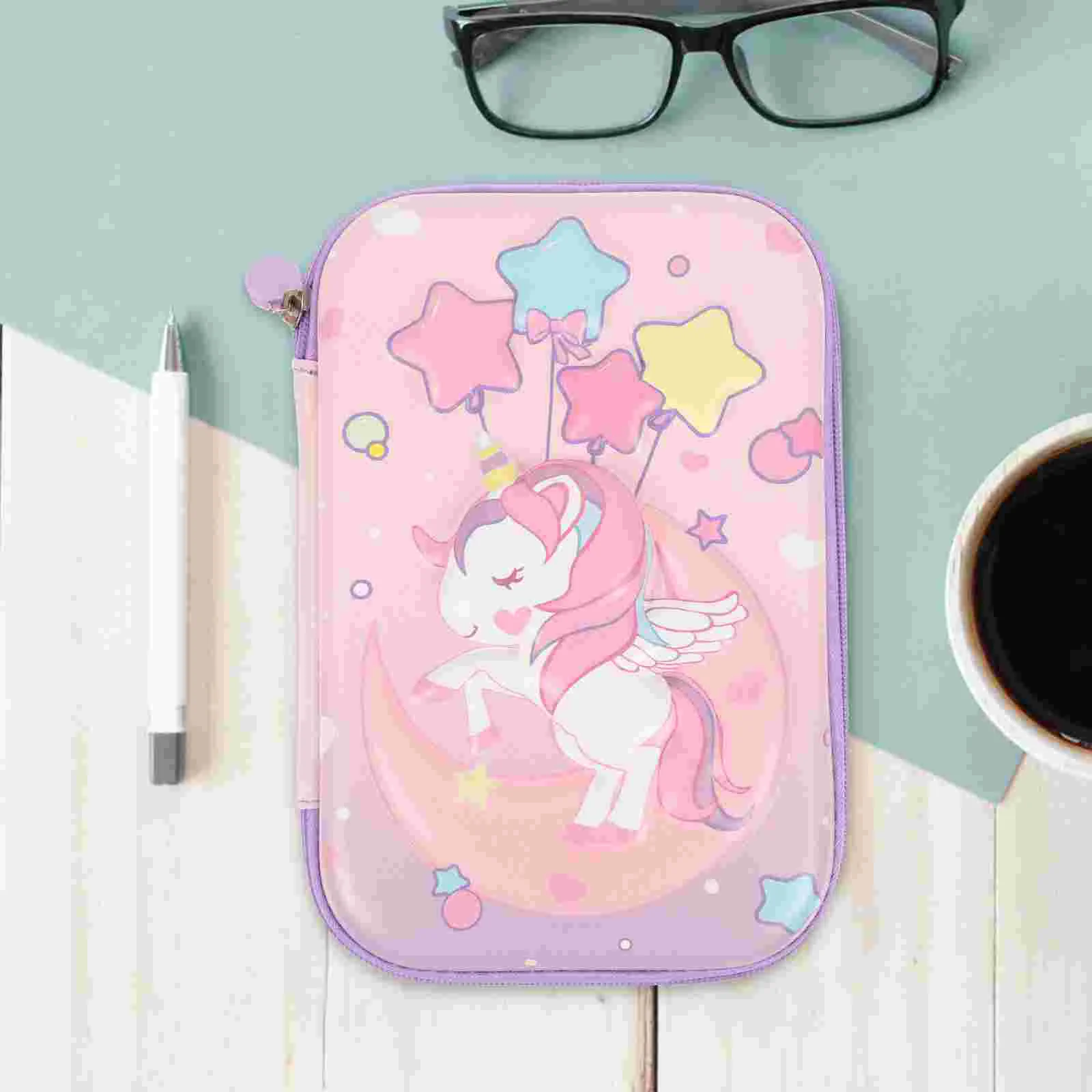 

Детская школьная коробка для ручек, вместительная коробка для карандашей Eva, детские школьные принадлежности