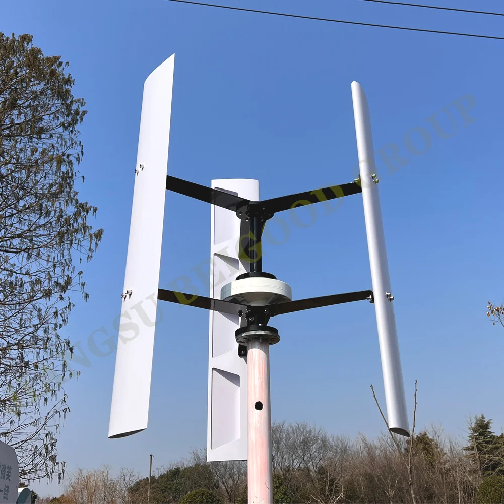 Большая распродажа вертикальный ветротурбинный генератор 1000 Вт 2000 24 В 48 с