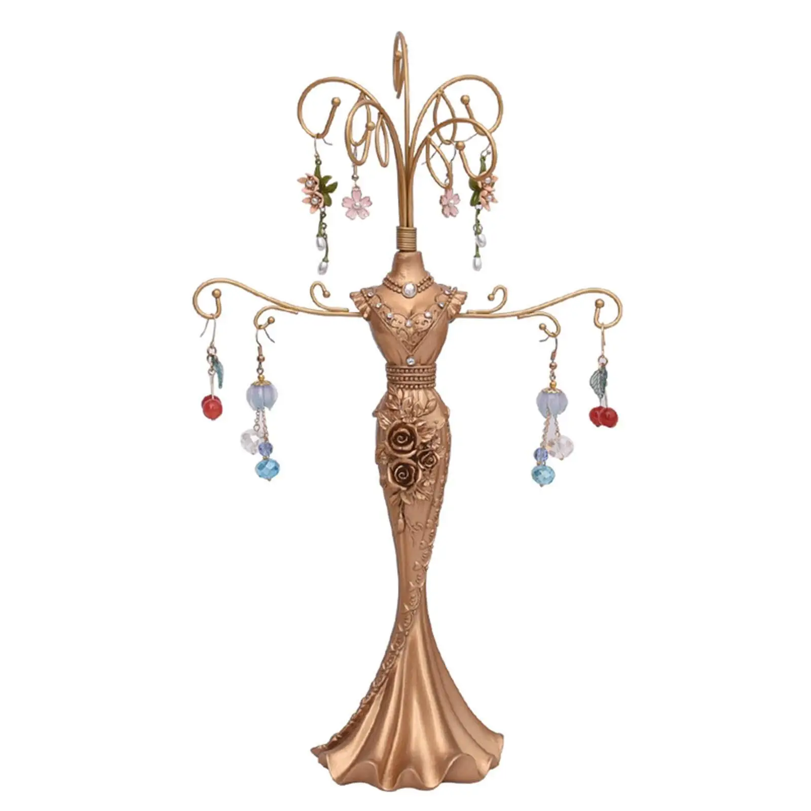 

Jewelry Display Stand Storage Photo Props Showcase for Women Girls