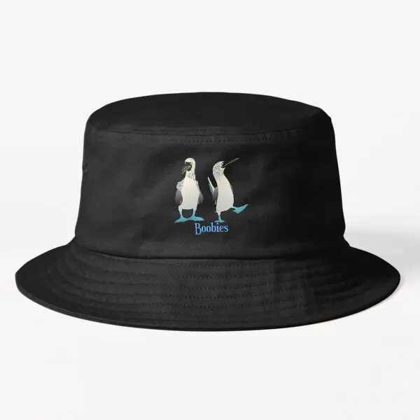 

A Pair Of Boobies Bucket Hat Bucket Hat Cheapu Sport Fishermen Mens Caps Summer Women Sun Black Boys Fish Solid Color Spring