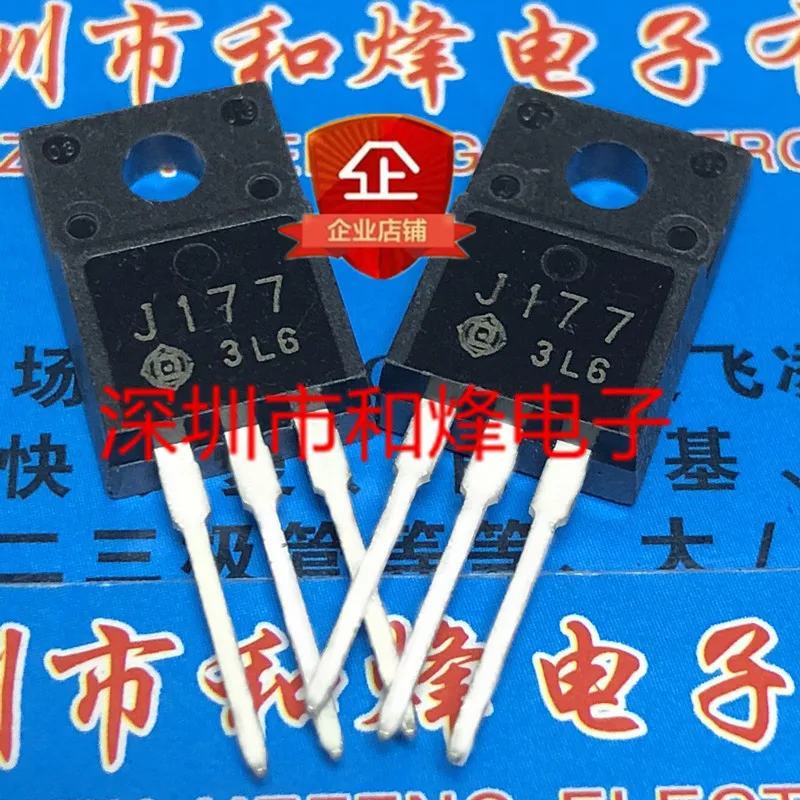 

free shipping J177 2SJ177 TO-220FP -60V -20A 10PCS