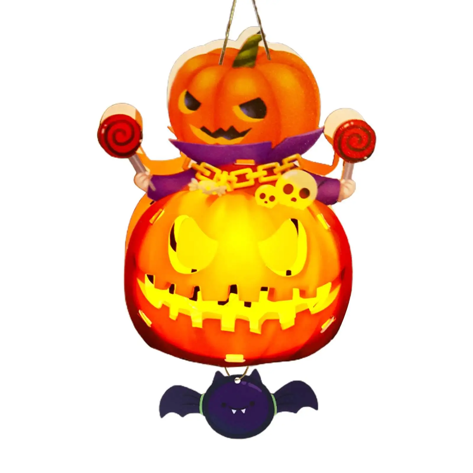 

Halloween Pumpkin Light DIY Halloween Lantern for Outdoor Home Indoor