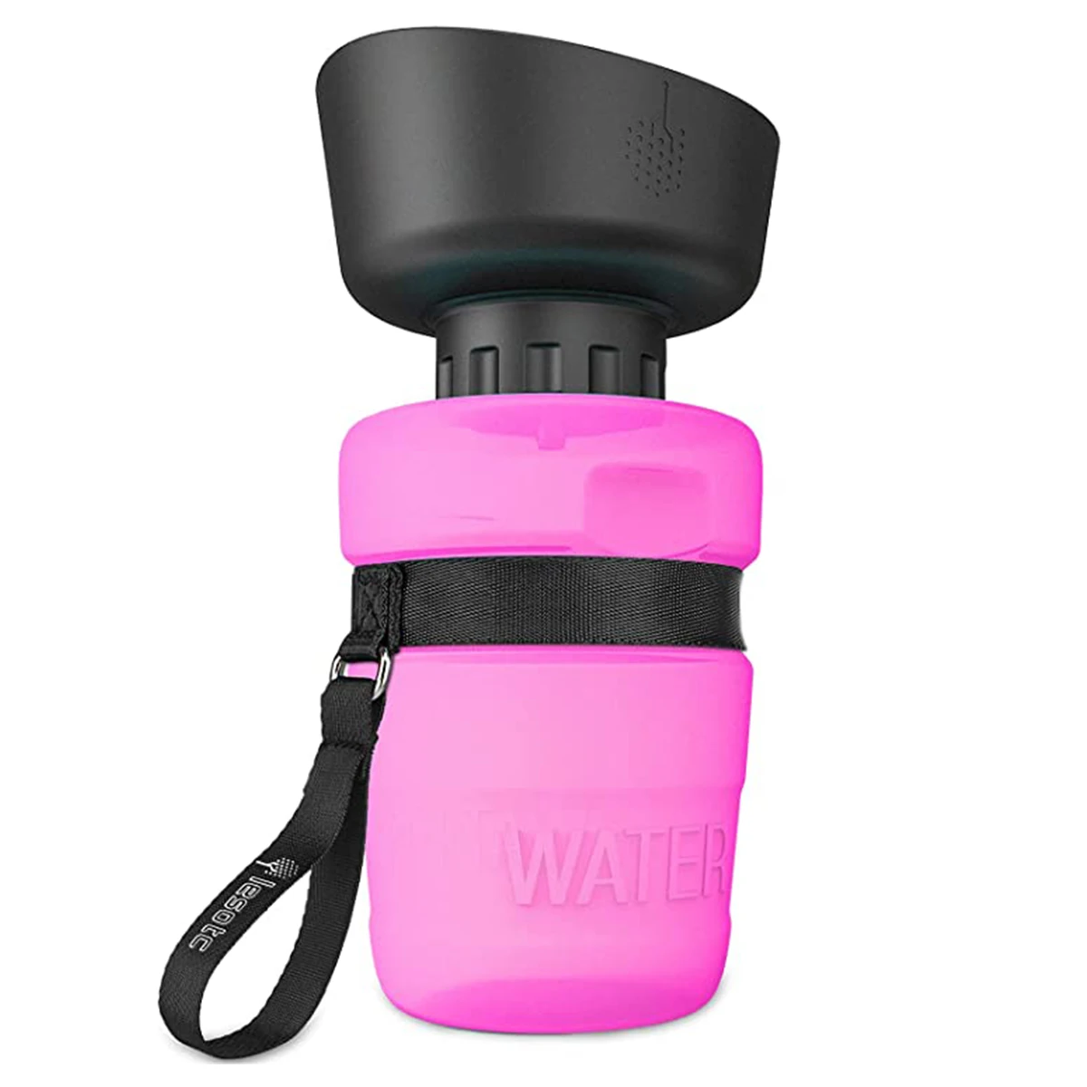 

Бутылка для воды для собак, 520 мл, бутылка для воды для собак со складной чашей, не содержит Бисфенол А, силиконовые бутылки для воды для собак...