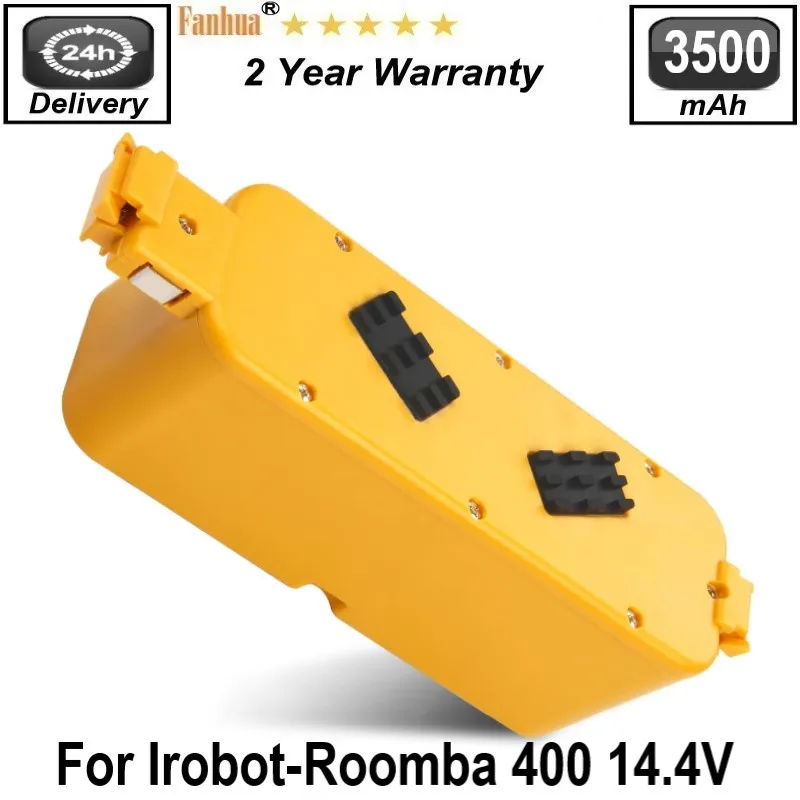 Batería Ni-MH de 14,4 V para Irobot Roomba, serie 400, 400, 405, 410, 415, 416, 418, 4000, 4105, 4110, 4188, 4220, 4260