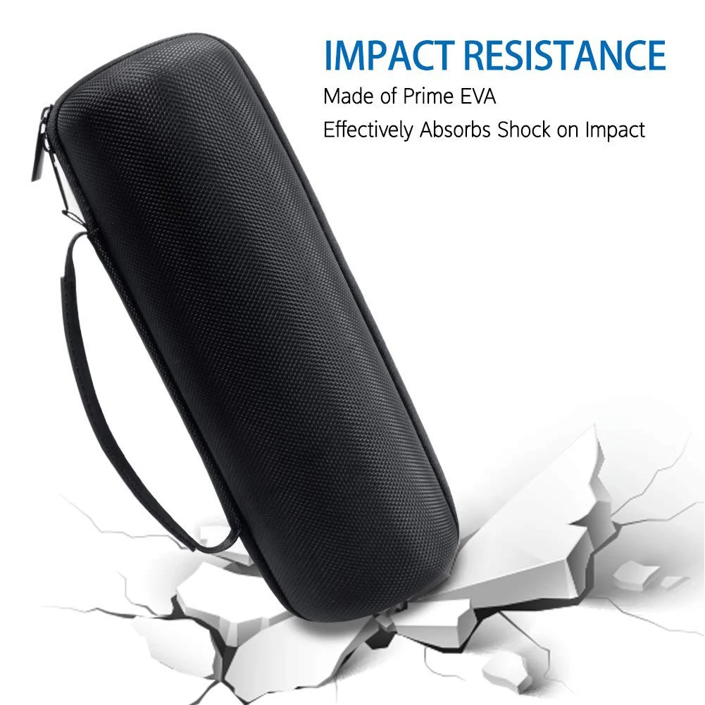 

Speaker Carrying Case Protective Anti Dust Hard Bluetooth Travel Portable Zipper Closure Storage Bag With Handles For JBL Flip 5