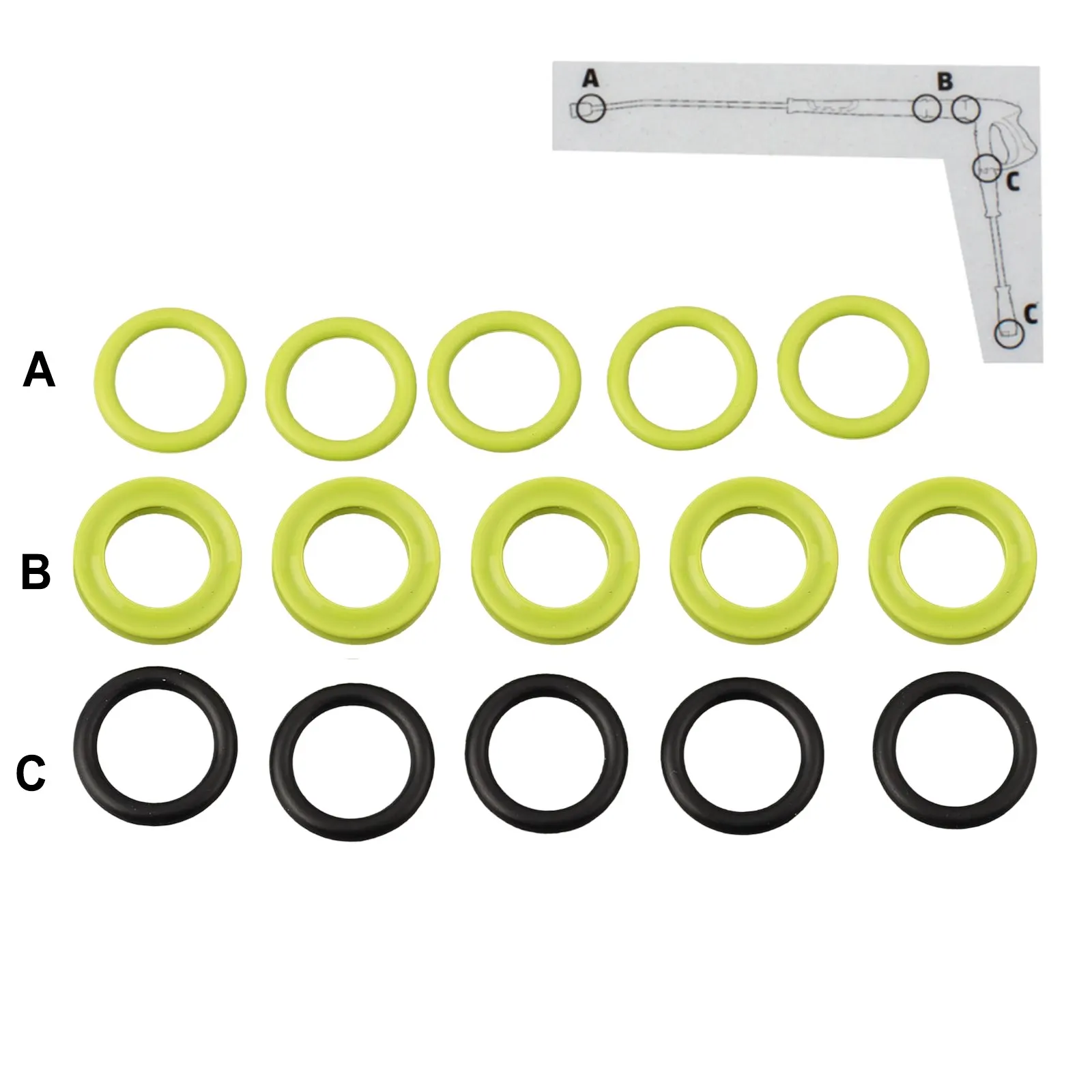 Комплект запасных частей промышленное силиконовое уплотнение для Karcher EasyForce