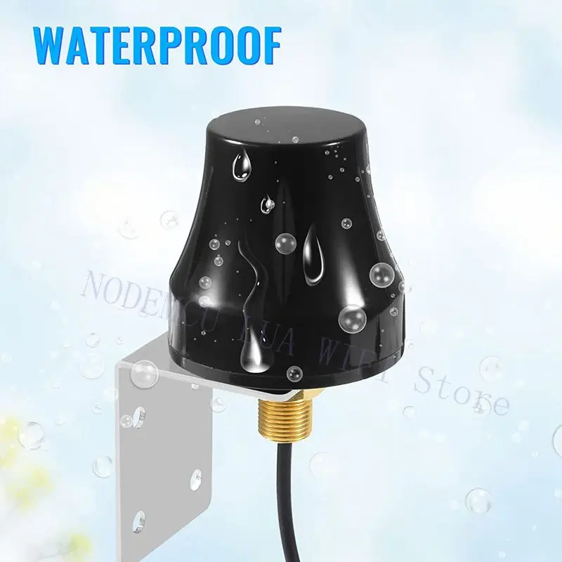4G LTE Antenna SMA Male Outdoor Waterproof Fixed Bracket Wall Mount Wireless Antenna For LTE Router Cell Phone Amplifier Camera images - 6
