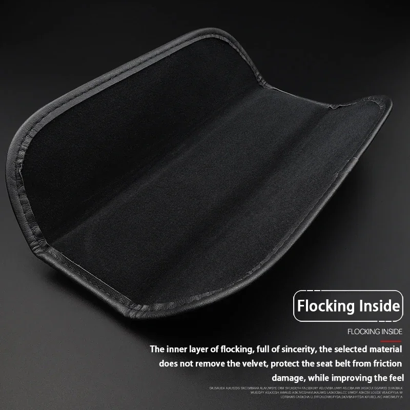 Кожаные Наплечные Чехлы для ремня безопасности Alfa Romeo Giulia Giulietta 159 147 156 166 Stelvio 2 шт.