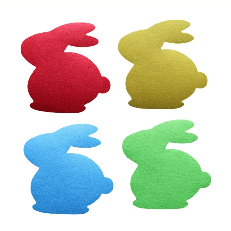 

H051 симпатичный кролик, тканевая подстилка, подстилка для дома, кухни, пасхального стола, ресторана, отеля, кофейни, декоративная подставка д...