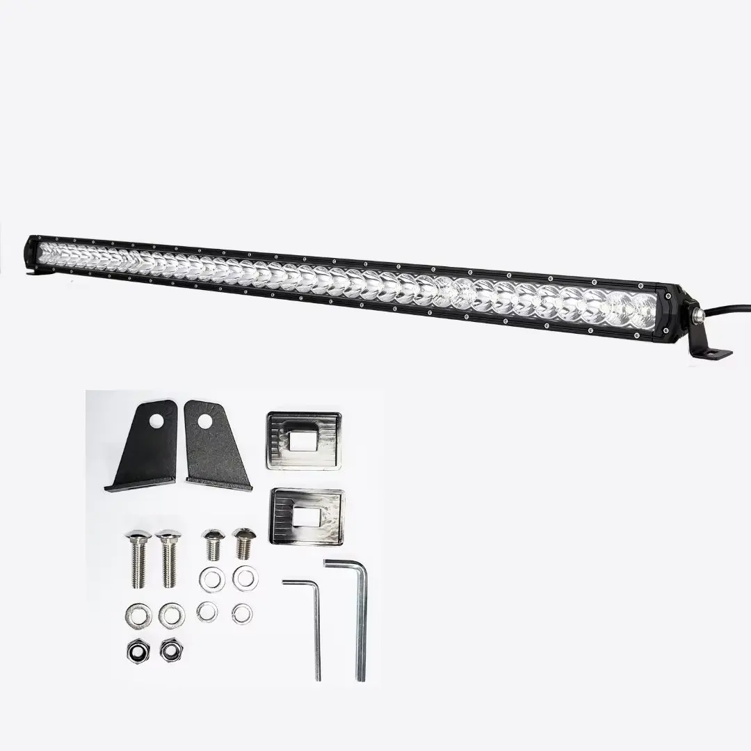 

Slim 40inch LED Light Bar Spot Flood Combo Single Row Off Road Light Bar Work Driving Lamp Waterproof IP68 IP69K 12V 24V for Tru