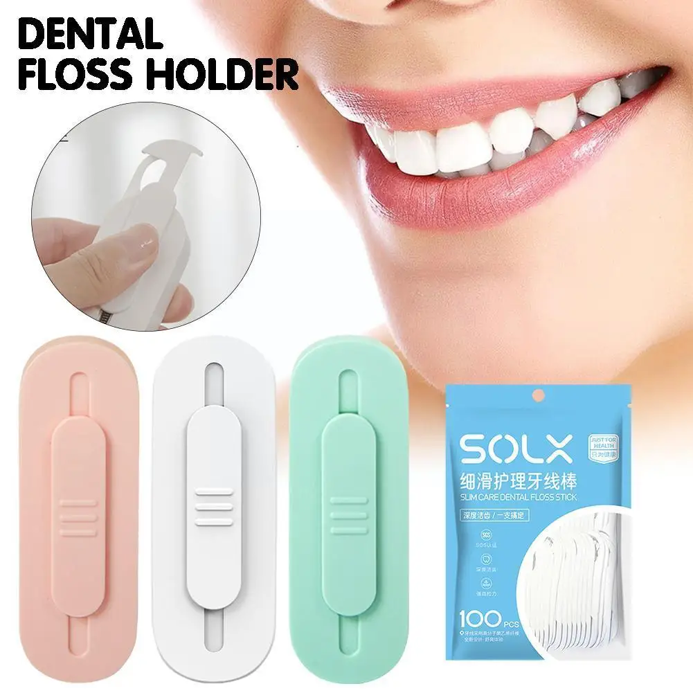 

Plastic Automatic Practical Portable Holder Automatic Dental Floss Box Organizer Case Cleaning Oral Hygiene Care For Home T S6Q1