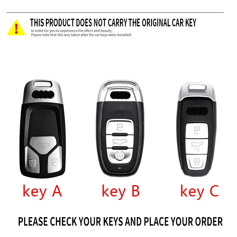 Кожаный Автомобильный брелок для Audi A4 A5 A4L A6 A7 A8 Q8 Q5 S6 S7 S5 S8 S4 RS6 RS7 RS 2017 2018 2019