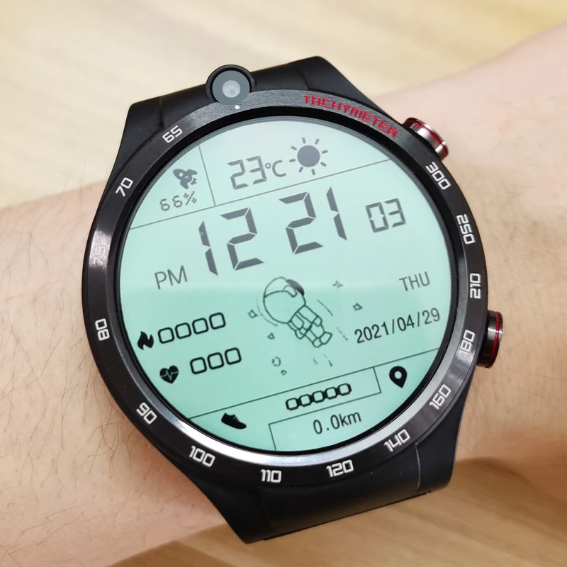 Смарт-часы с сенсорным экраном 1 6 дюйма 4G 4 + 128 ГБ Android 10 7 |