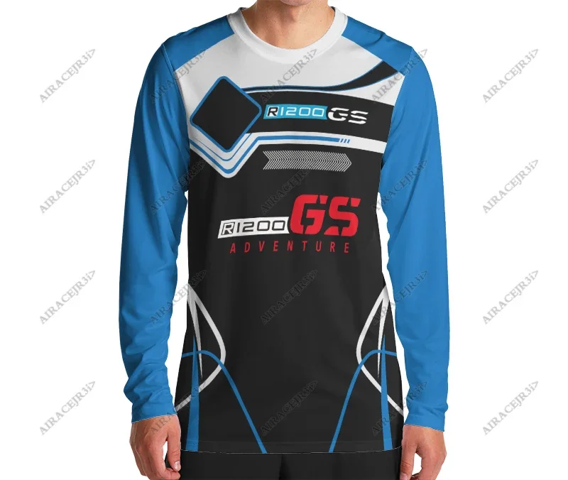 Футболка R1200 GS Motorrad для езды на мотоцикле быстросохнущая летняя мужская футболка