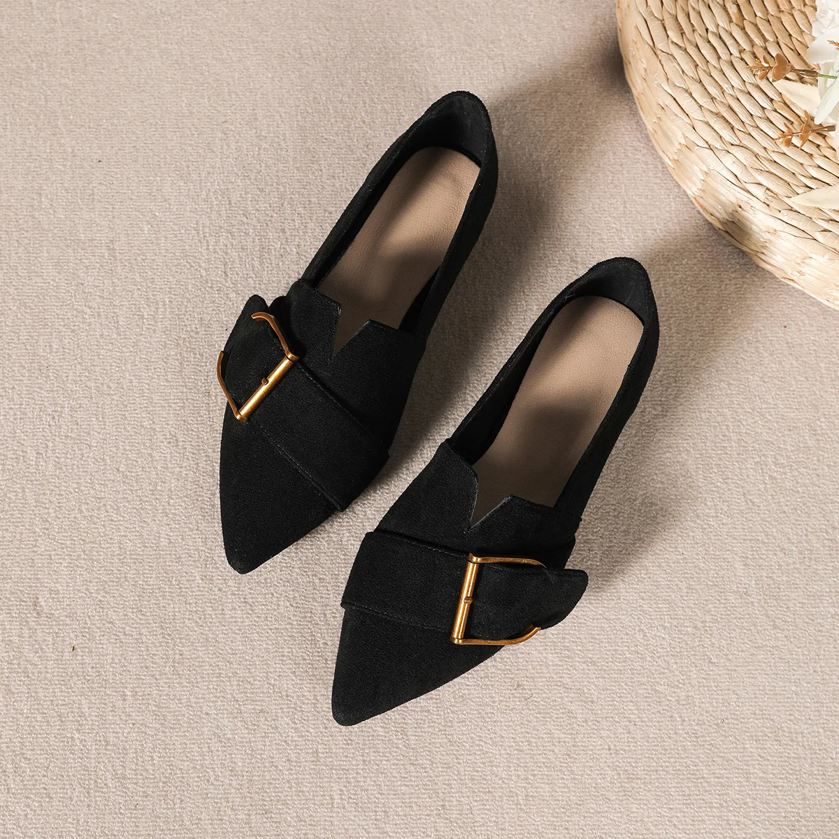 

Туфли женские на низком каблуке, Классическая обувь из хлопчатобумажной ткани и искусственной кожи с ремешком, классические, из ПУ кожи, на низком каблуке