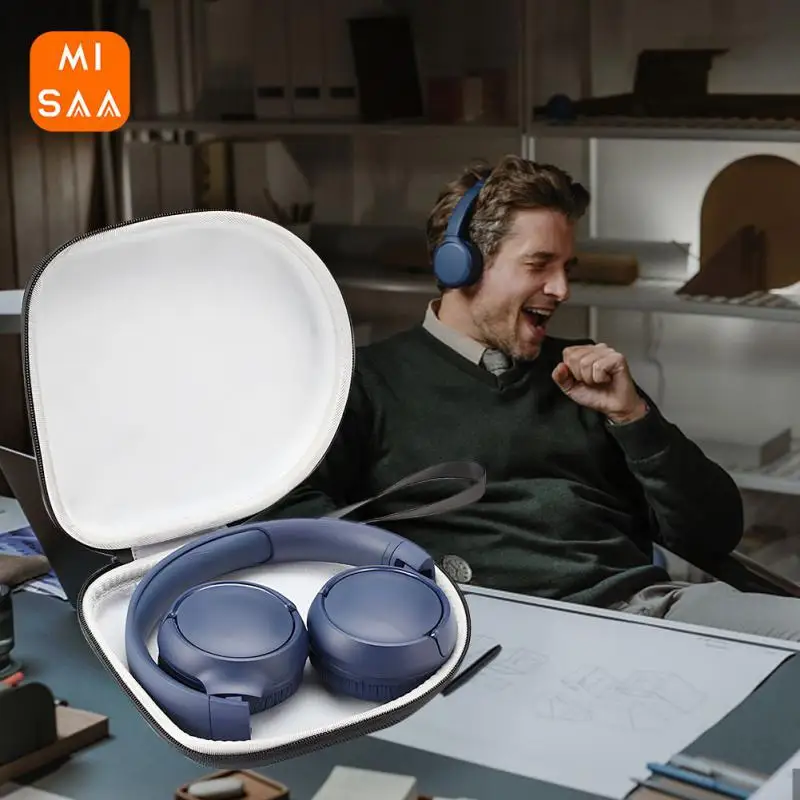 

Защитный чехол для наушников Tnue 510bt Nc, портативный жесткий чехол из ЭВА