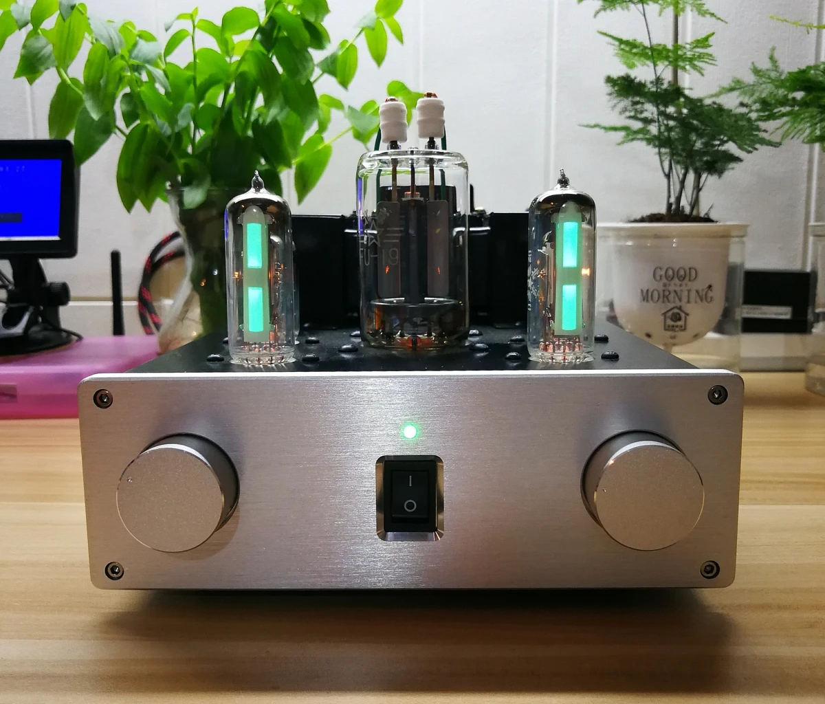 

The Latest 6n2+6e2+fu19 Tube Amplifier Single-ended Class A Tube Hifi Power Amplifier 4.8w+4.8w Diy Kit /finished Product