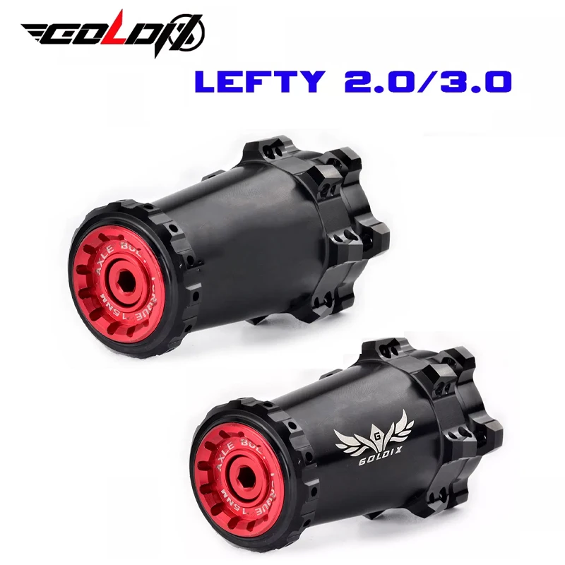 

Ступица подшипника GOLDIX Lefty MTB XC AM, прямой вытяжной диск с 6 болтами, левая ступица 2,0 3,0 115g, Передняя Ступица 28H для Lefty 2,0/3,0, вилки