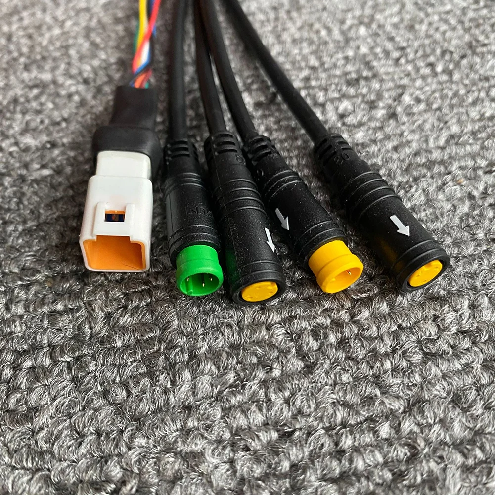 Запчасти для велосипеда кабель двигателя велосипедный уличный 1 шт. черные