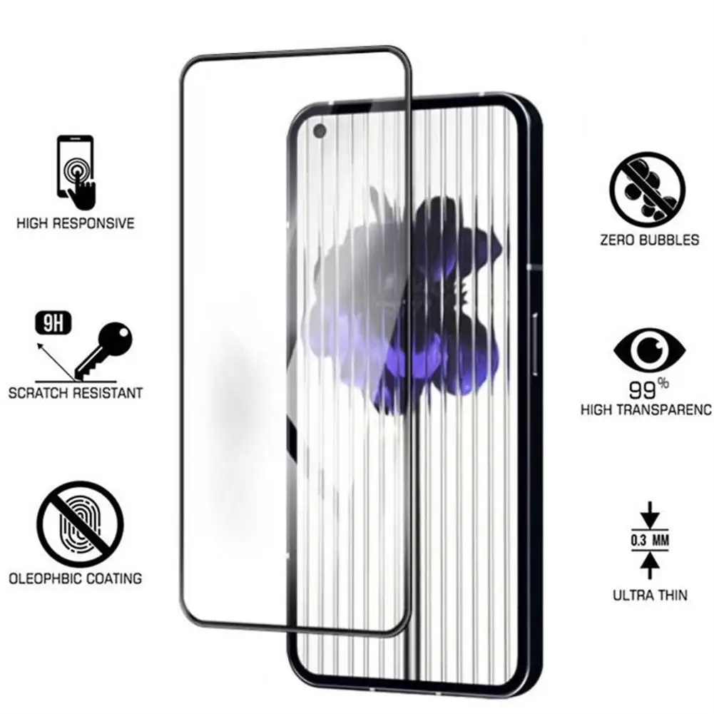 

3pcs Protective Tempered Glass Compatible For Nothing Phone 1 Ultra-thin High-transparency Full-screen Tempered Film