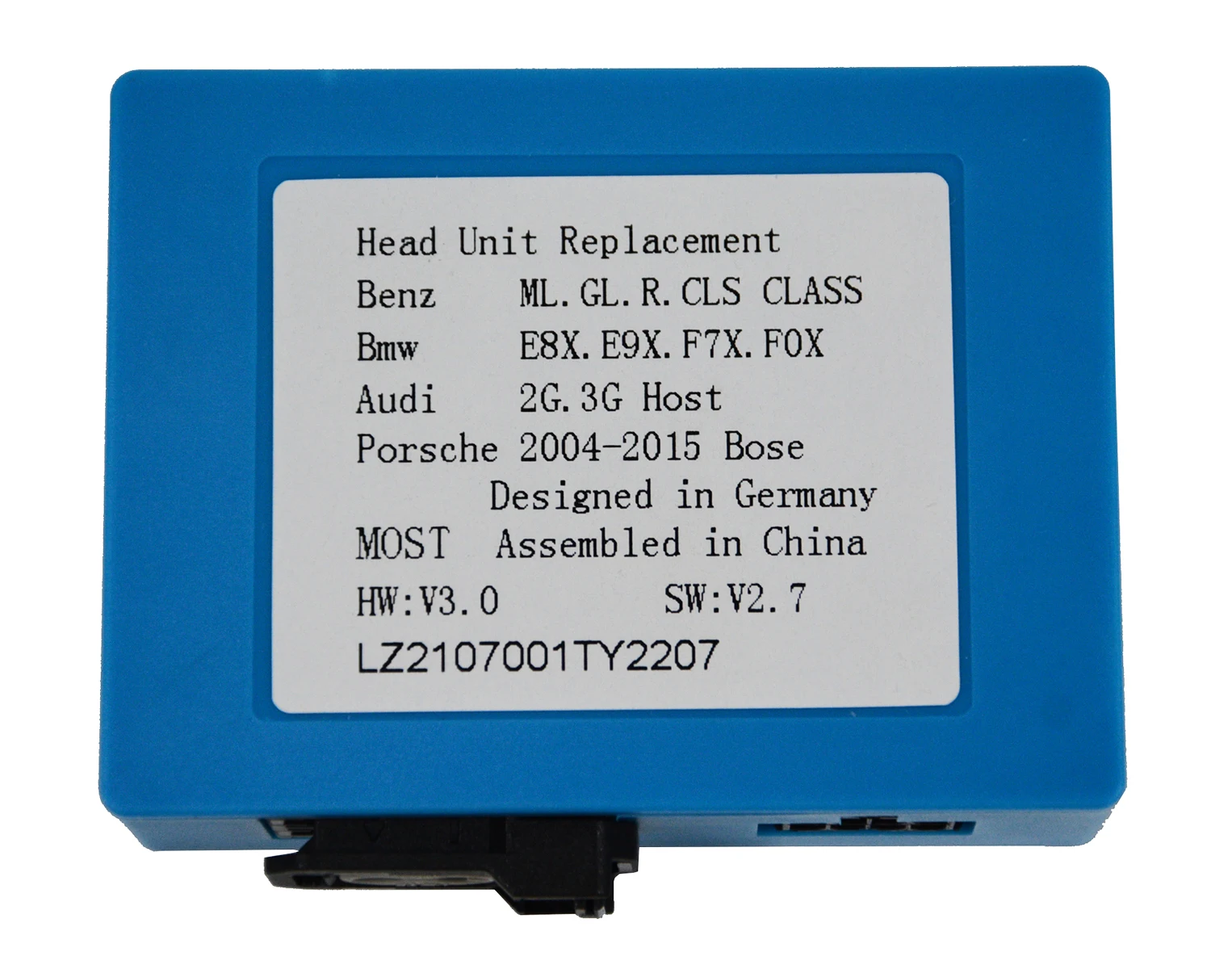 

Extra accessories XTRONS FOBB05 Optic Fiber Decoder Box Designed For Benz/Porsche