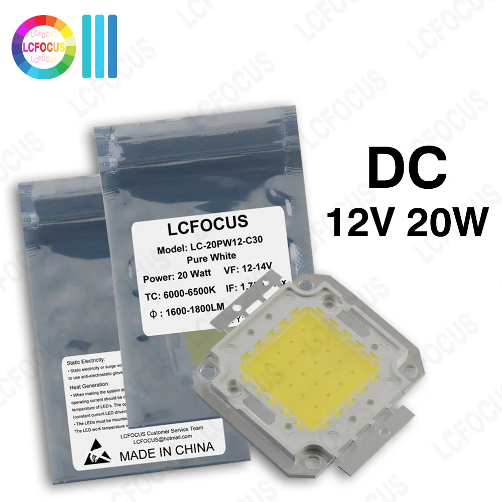 

Светодиодный чип SWPUSHINEZD LC-20W12-C30 10-100Вт теплый белый