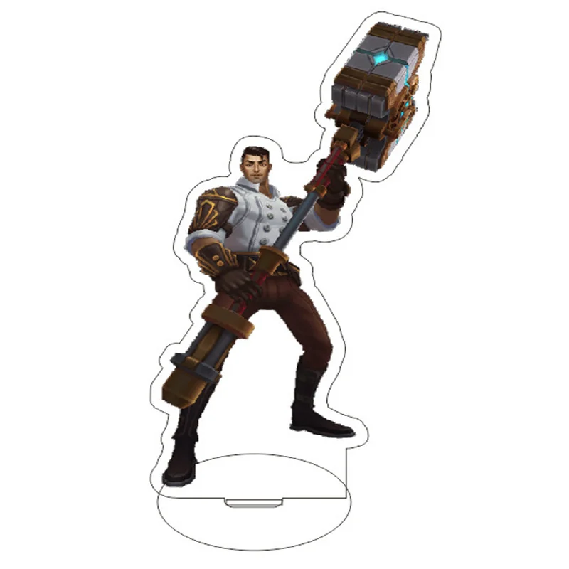 Искусственная акриловая подставка для украшения стола в стиле аниме Лига Легенд