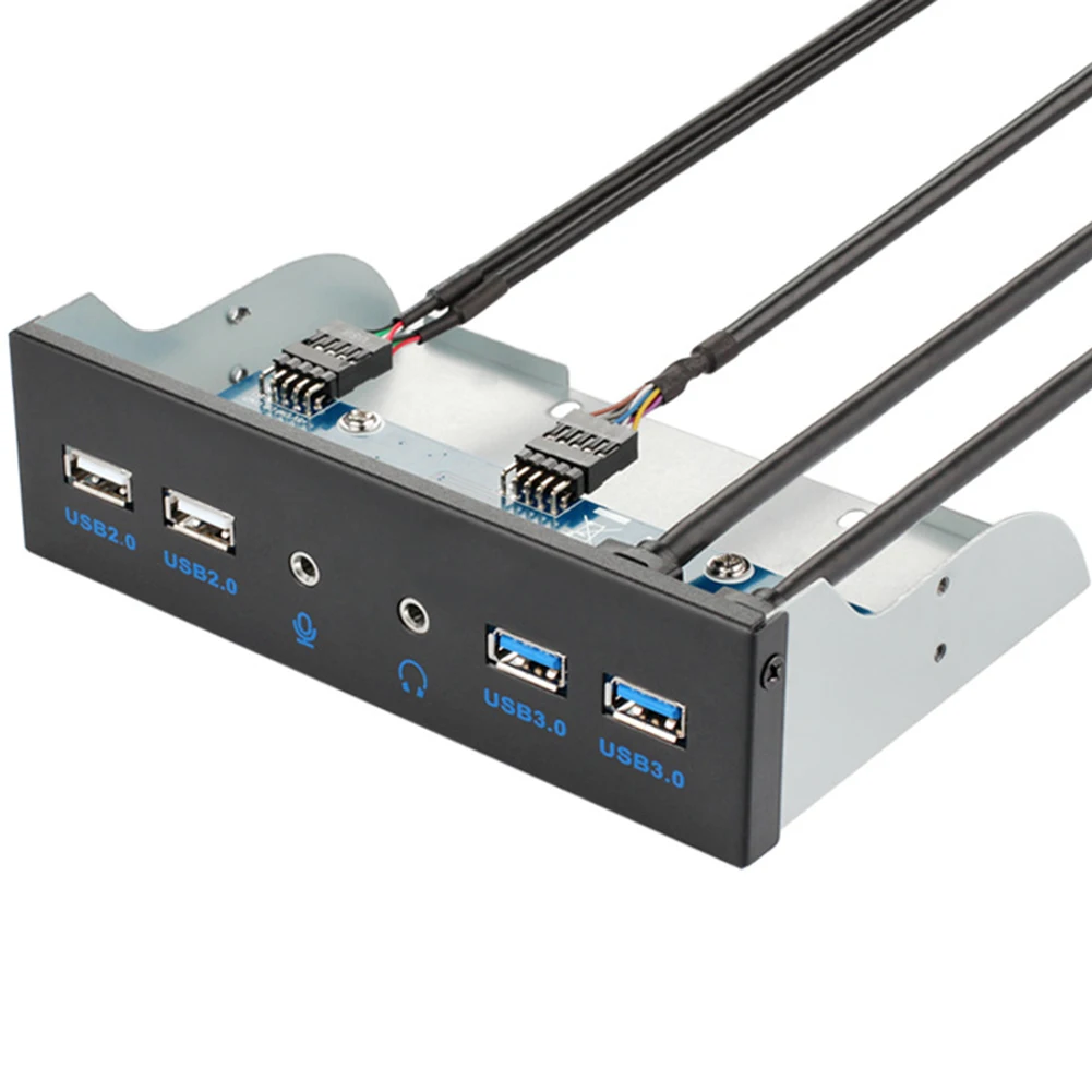 1 шт. 4 порта USB 2 0 Hub USB2.0 адаптер PC Передняя панель расширения кронштейн для