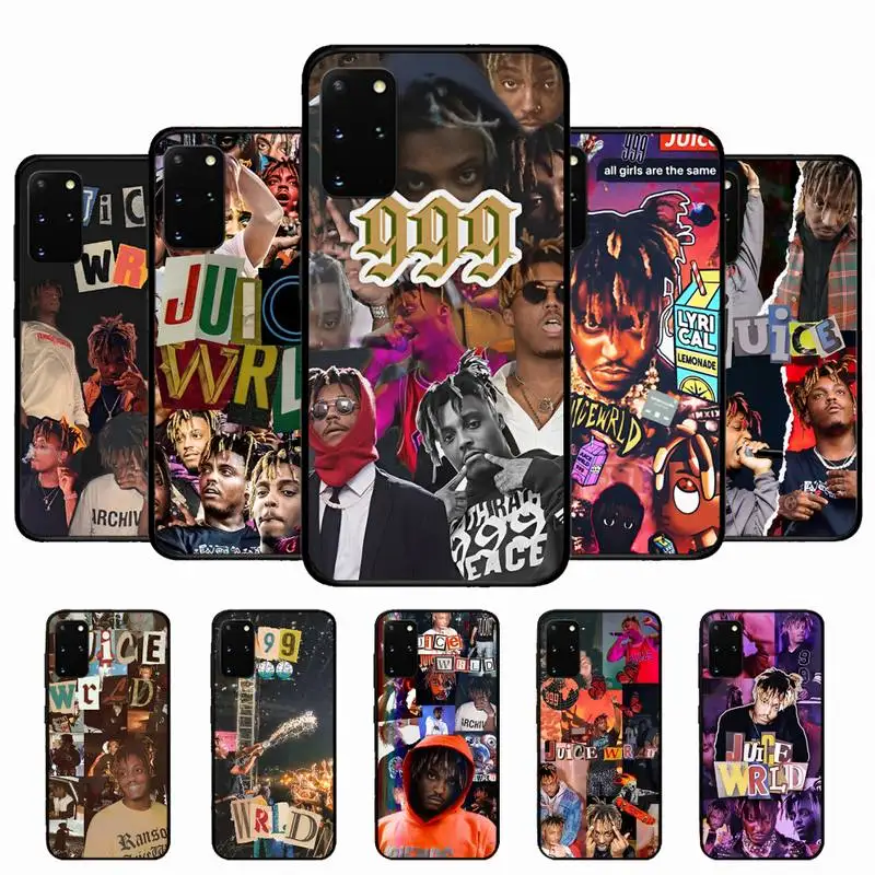 

Rap Juice Wrld Singer Phone Case for Samsung S10 21 20 9 8 plus lite S20 UlTRA 7edge