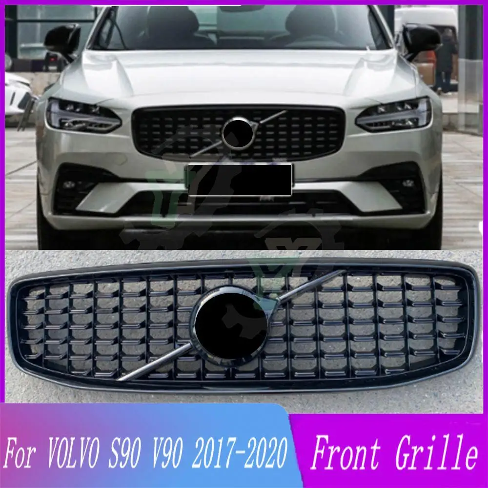 

31425405 For VOLVO S90 V90 2017 2018 2019 2020 2021 Car Accessory Front Bumper Grille Centre Panel Styling Upper Grill