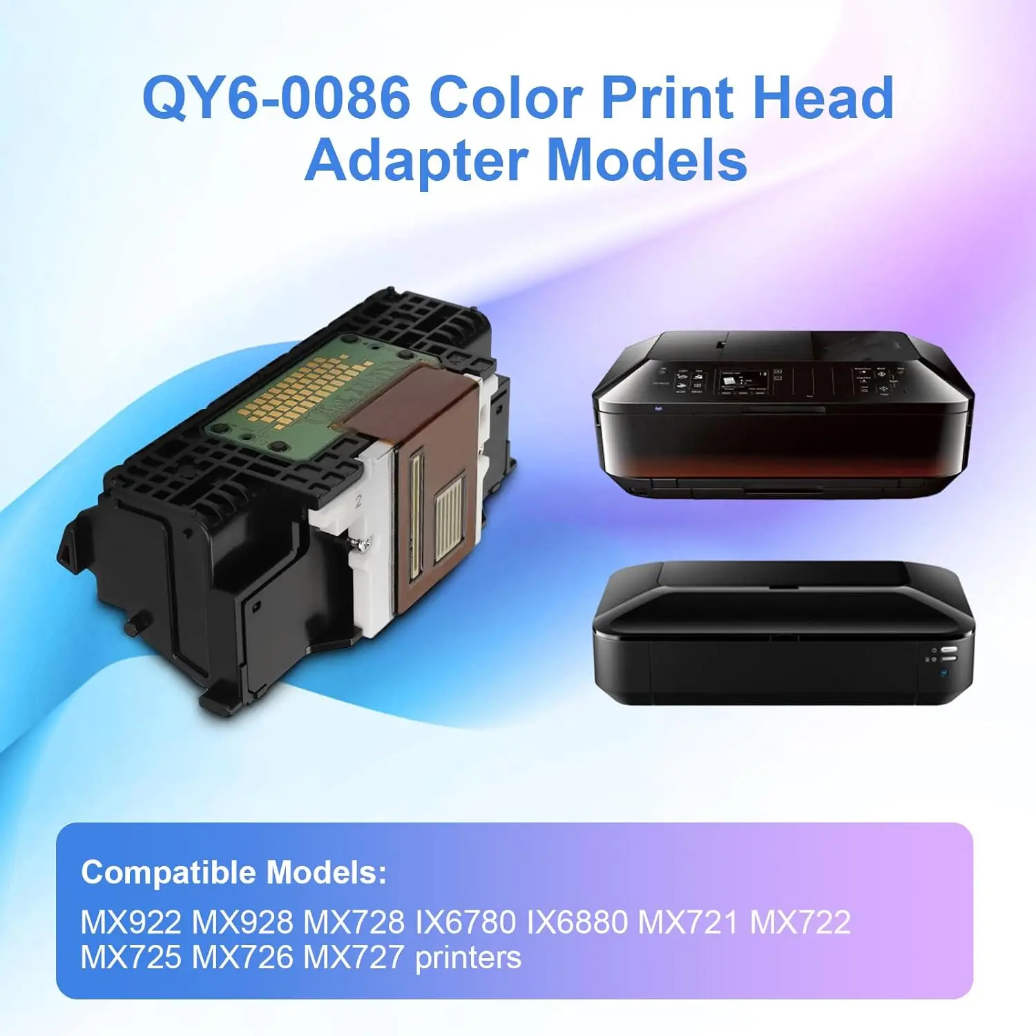 Фото Печатающая головка QY6-0086 для принтеров Canon PIXMA MX720 MX721 MX722 MX725 MX726 MX727 MX728 MX920 MX922 MX924 MX925 MX928 IX6820 IX6770 №4